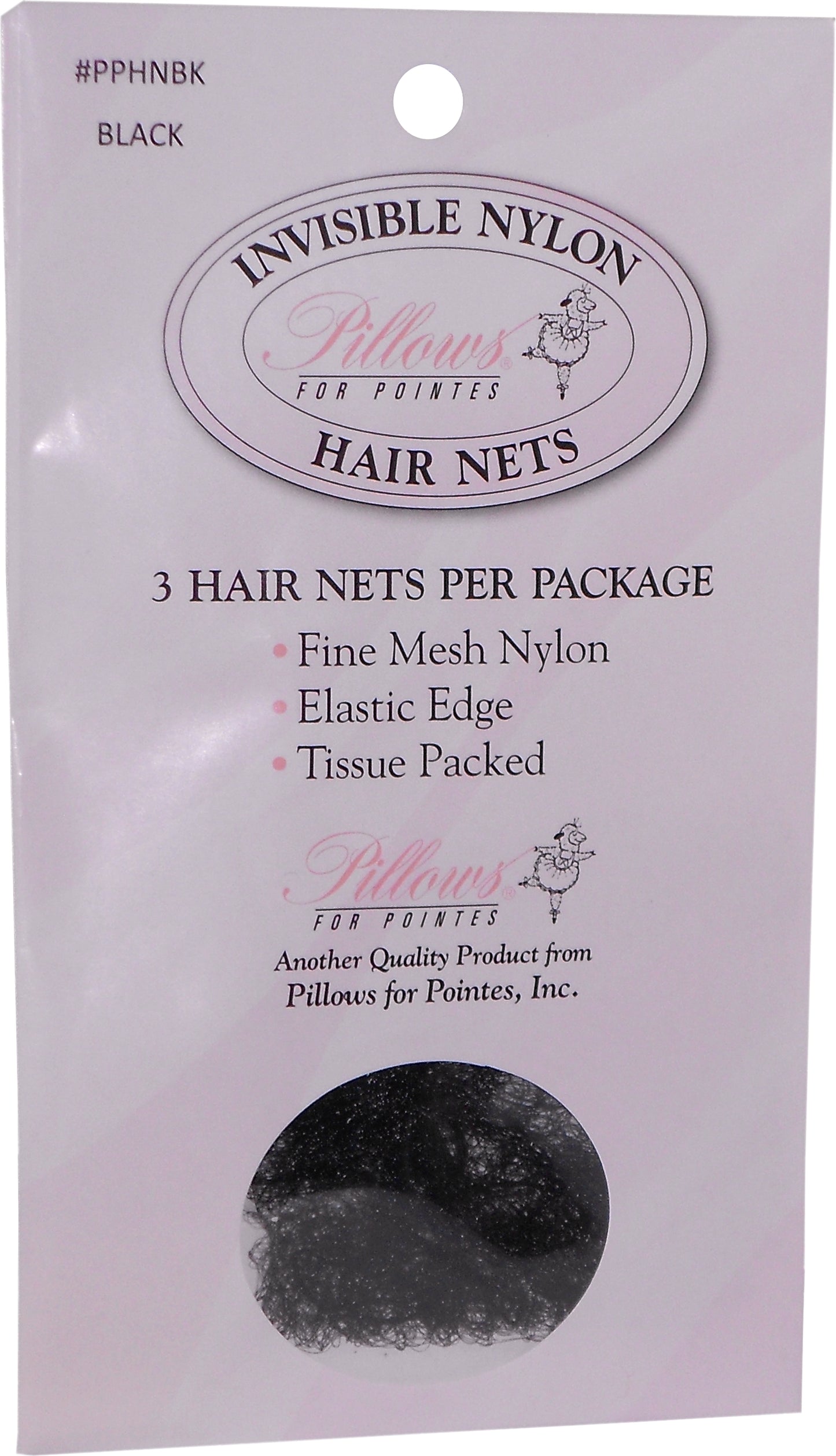 PILLOWS FOR POINTES HAIR NETS