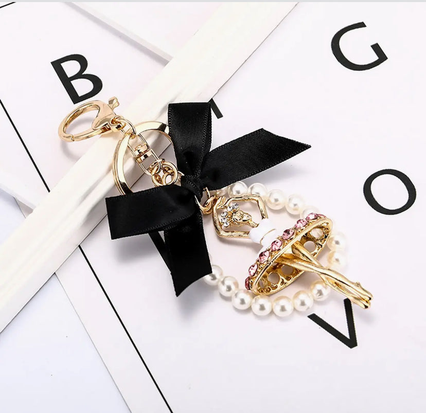 Exquisite and Fashonable Ballerina Girl Keychain