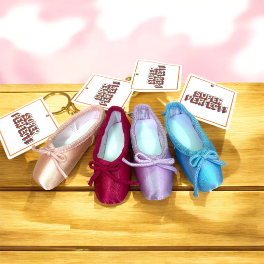 Super Perfect Ballet Slipper Keychain